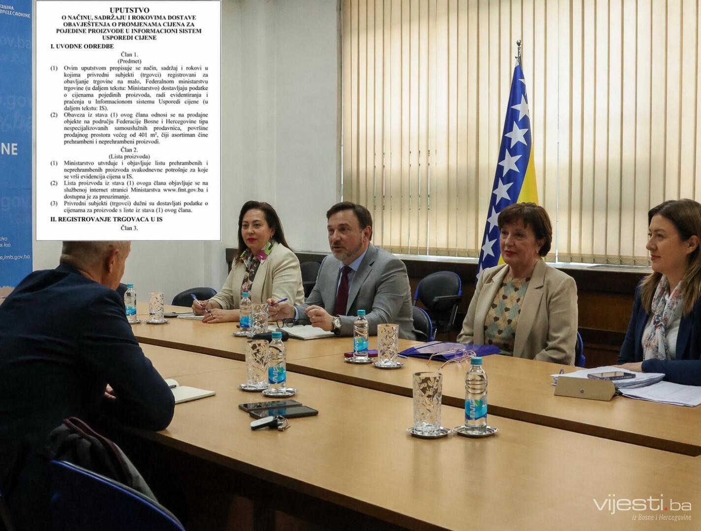 Trgovci zatečeni: Objavljeno Uputstvo za aplikaciju o cijenama