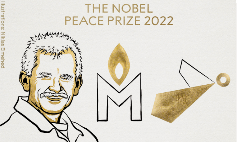 Tri dobitnika Nobelove nagrade za mir 2022. godine