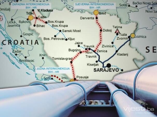 Tri kantona odbila dati urbanističku saglasnost za Južnu interkonekciju