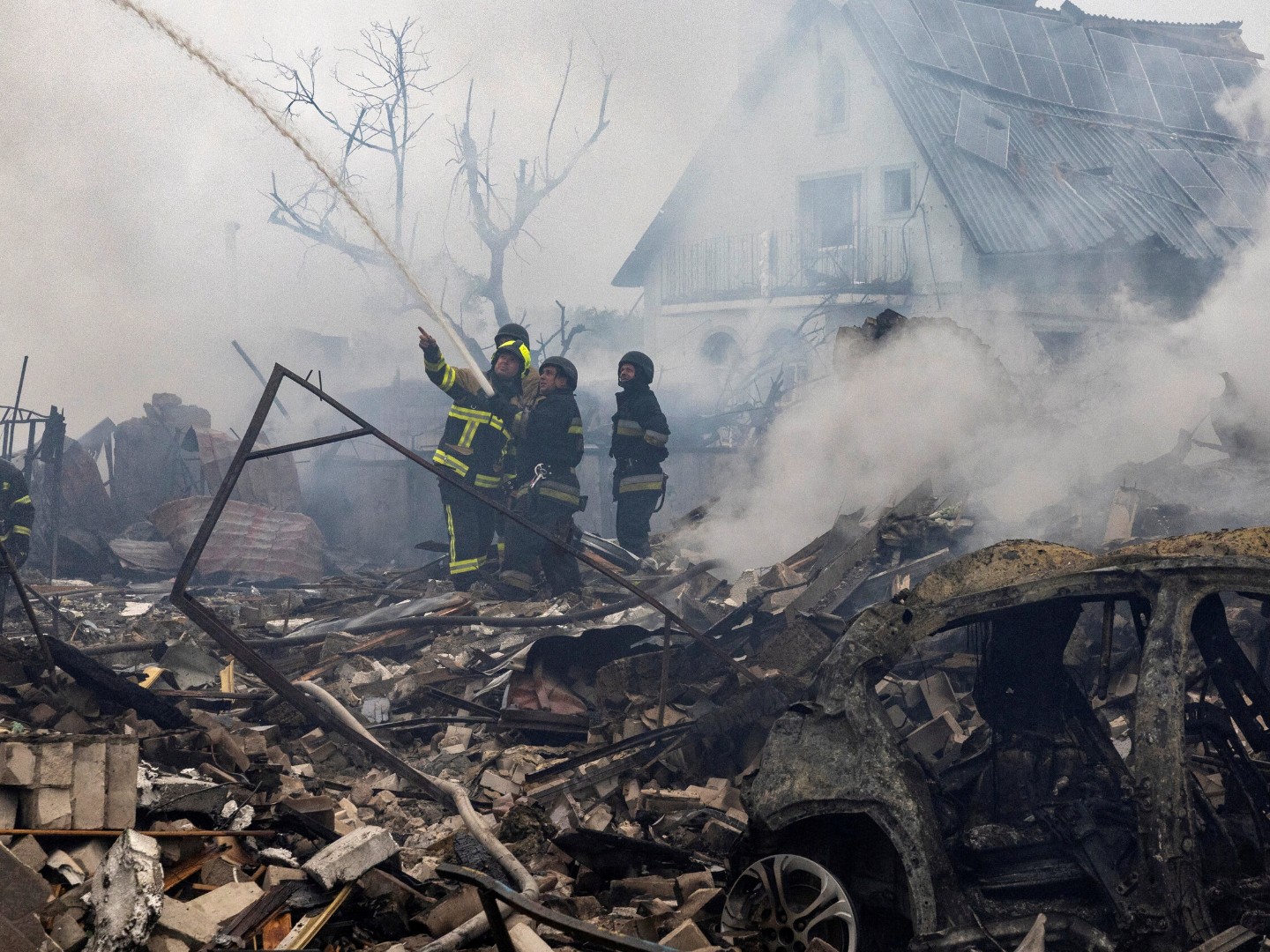 Tri osobe poginule u ruskim napadima u Ukrajini