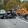 Tri osobe poginule u saobraćajnoj nesreći, automobil završio u kanalu