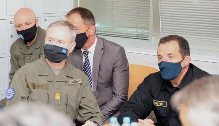 Trischak i Cikotić u posjeti Graničnom prijelazu 'Zvornik'