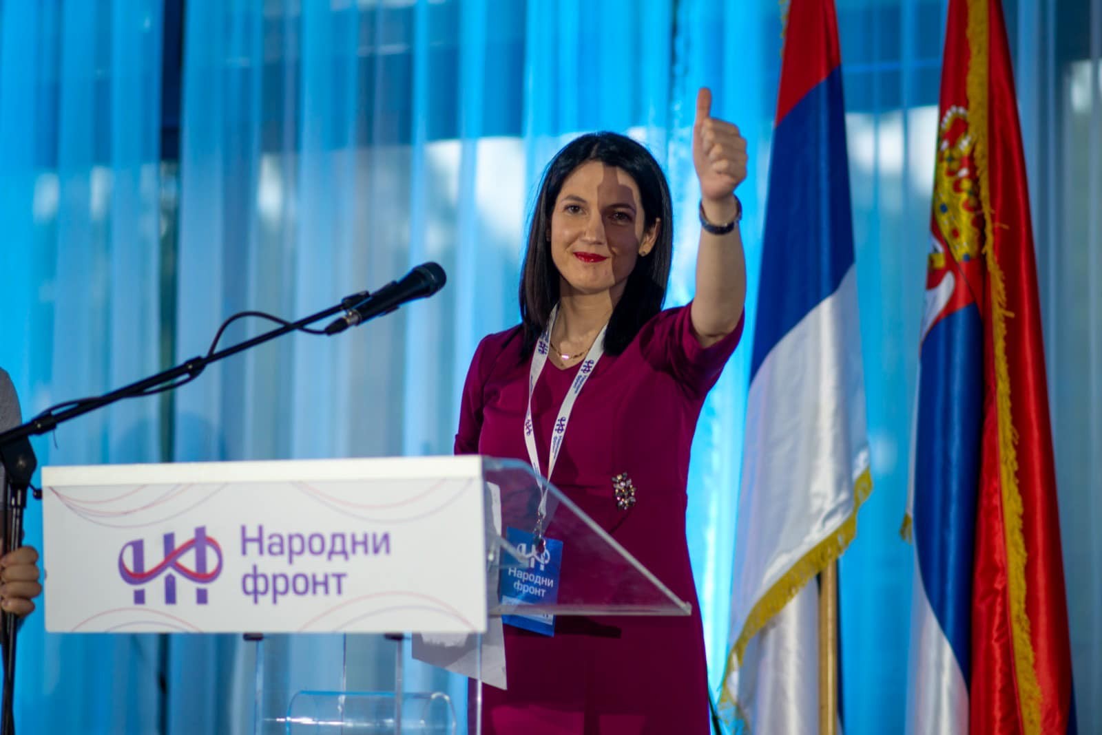 Trivić se zahvalila SNS-u: Osnovni cilj rušenje režima SNSD-a