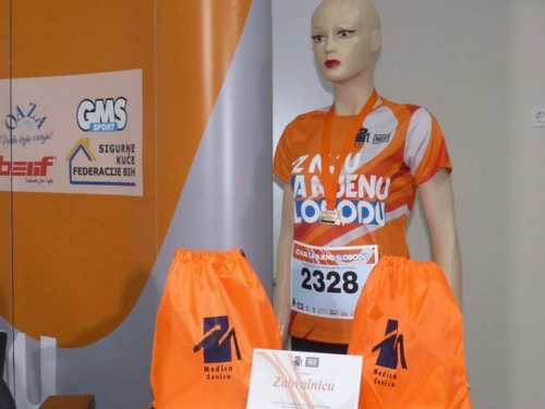 Trka solidarnosti "Uz nju, za njenu slobodu" danas u Zenici