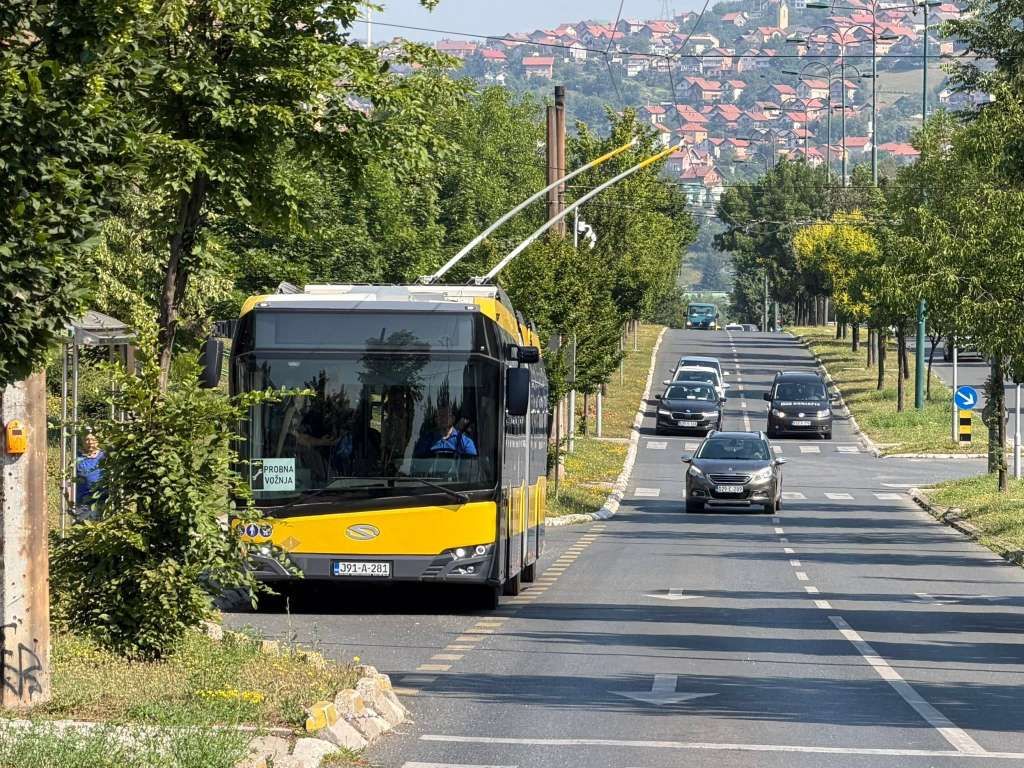 Trolejbusi od danas voze novom rutom zbog završnih radova na kružnom toku Grbavica