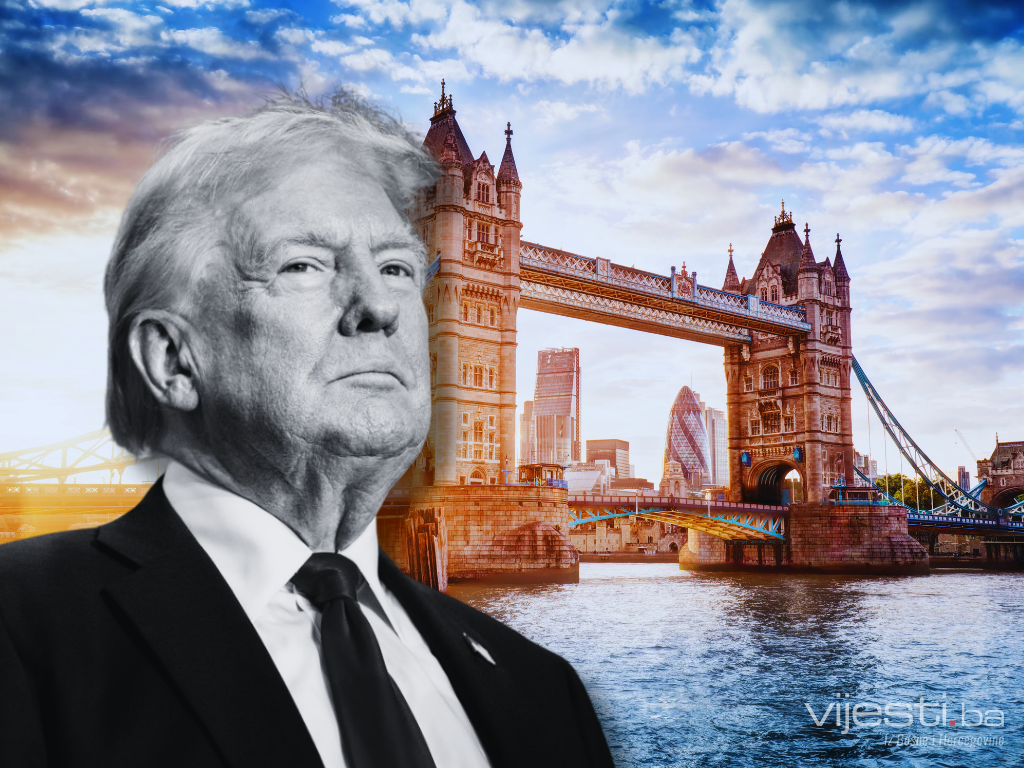 Trump danas stiže u Veliku Britaniju