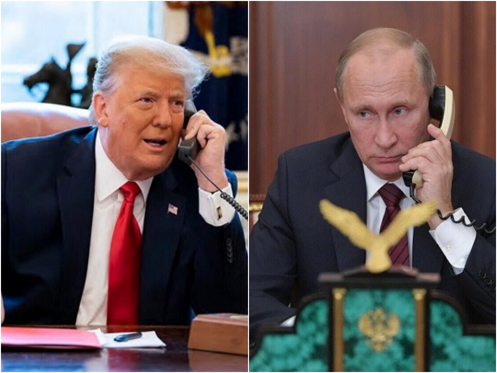 Trump i Putin razgovarali o ratu u Ukrajini, ponuđena pomoć za postizanje mira
