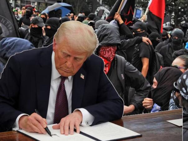 Trump i službeno proglasio "Antifa" terorističkom organizacijom