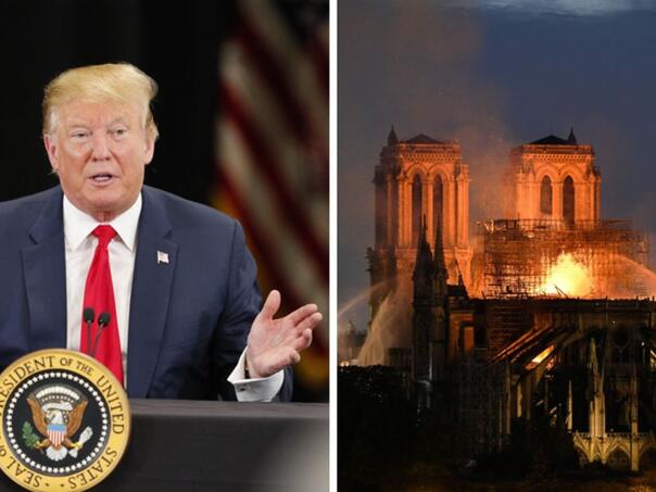 Trump ide u Pariz na otvaranje obnovljene Notre-Dame