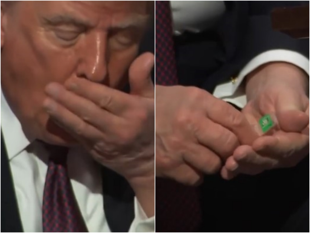 Trump izvadio Tic Tac na sprovodu senatora Grahama, ponudio i Vancea