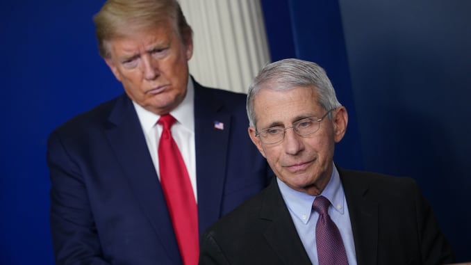 Trump: Ljudi su umorni od slušanja Faucija i svih tih idiota