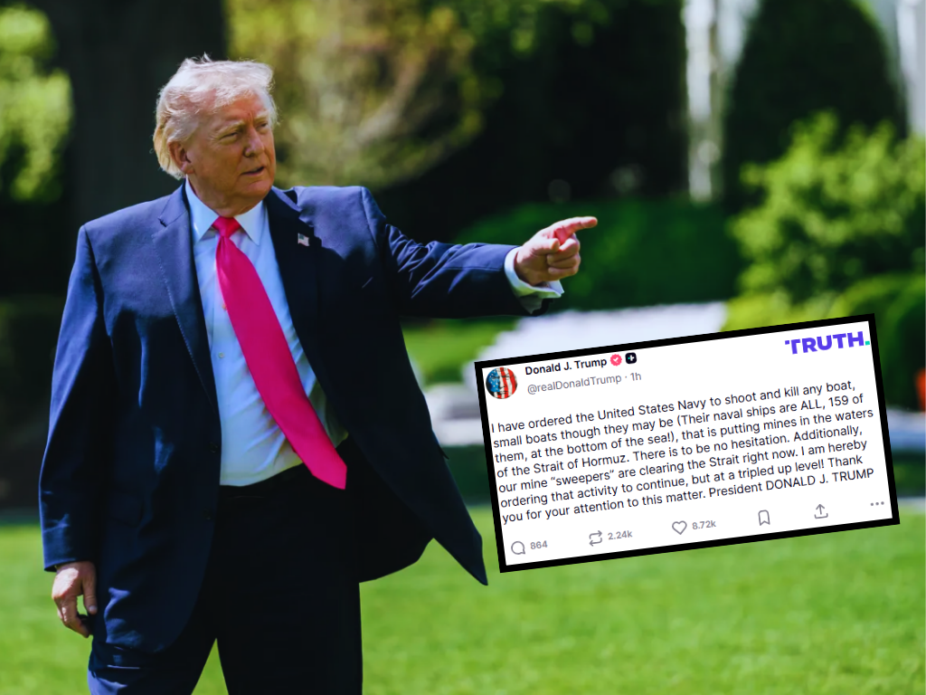 Trump: Minolovci čiste Hormuz, Iran ne zna ko vlada državom