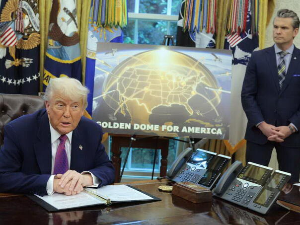 Trump predstavio "Golden Dome" protivraketni sistem