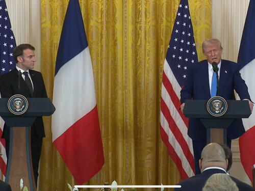 Trump s Macronom: Spriječiti ću Treći svjetski rat