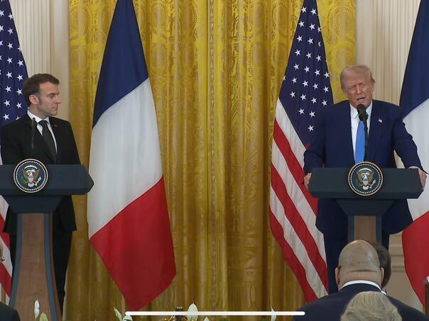 Trump s Macronom: Spriječiti ću Treći svjetski rat