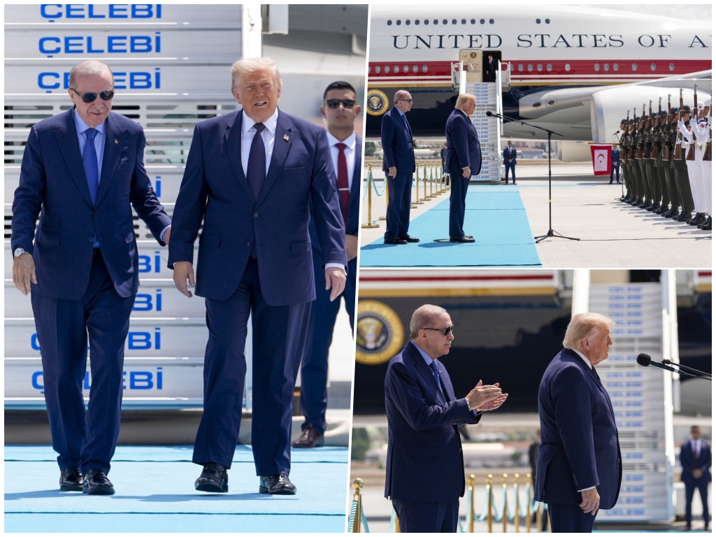 Trump salutirao vojnicima u Ankari: "Merhaba asker"