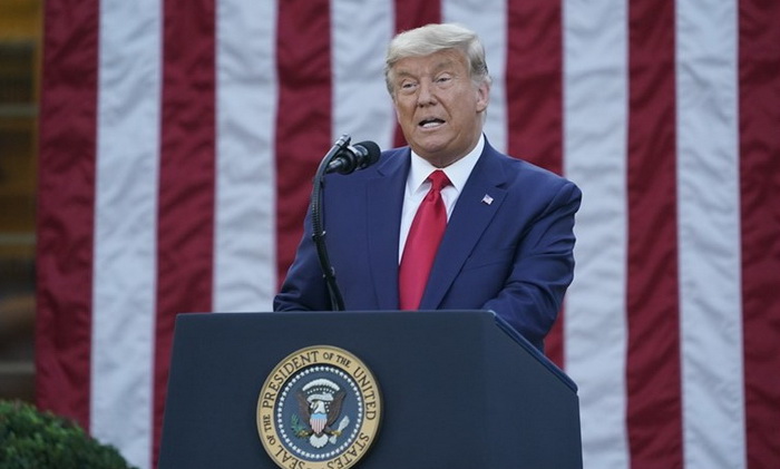 Trump se prvi put obratio javnosti nakon poraza