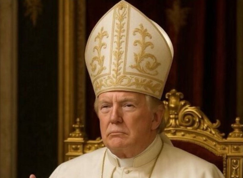 Trump: Slika mene kao pape ne sviđa se fake news medijima, katolici je vole