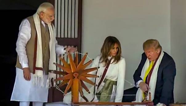 Trump u posjeti Indiji