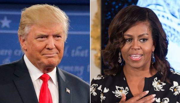 Trump uzvratio na kritike Michelle Obama