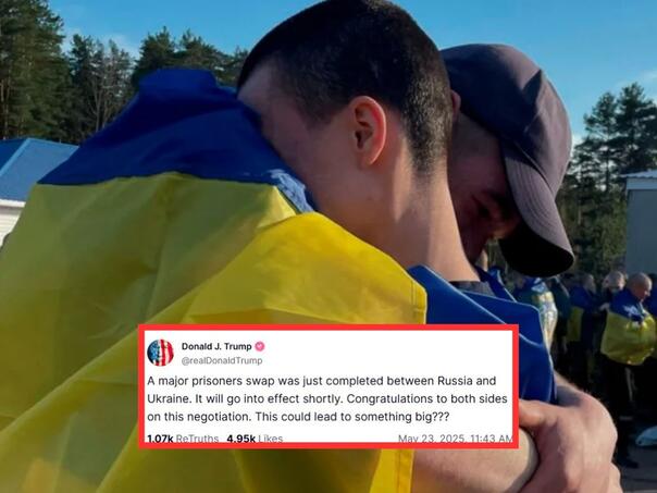 Trump: Velika razmjena zarobljenika Rusije i Ukrajine, put do nečeg velikog?