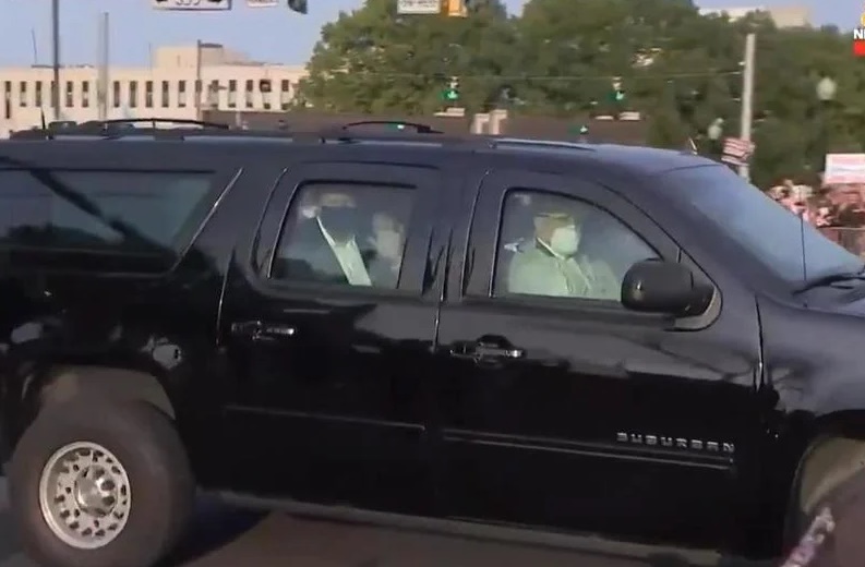 Trumpova vožnja oko bolnice ugrozila zdravlje drugih