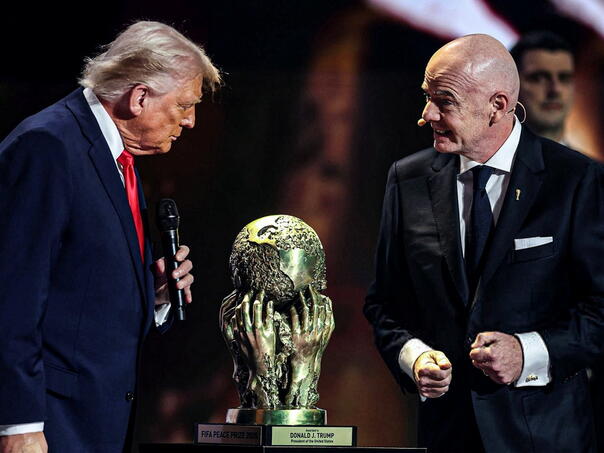 Trumpu dodijeljena FIFA-ina nagrada za mir!