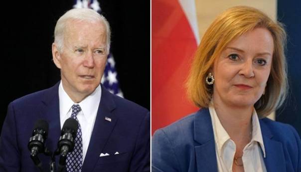 Truss i Biden: Zajednički stav protiv Rusije