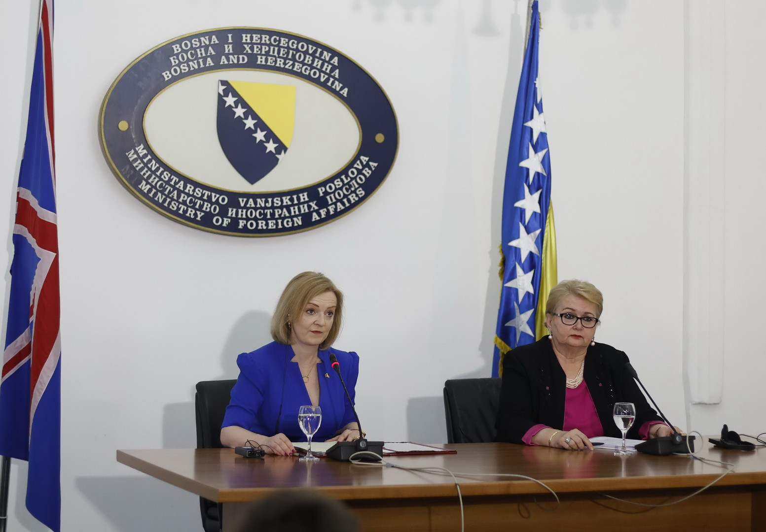 Truss i Turković: Rusija prijeti BiH, pokušava preliti krizu iz Ukrajine