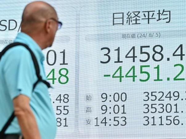 Tržišta dionica širom svijeta u padu