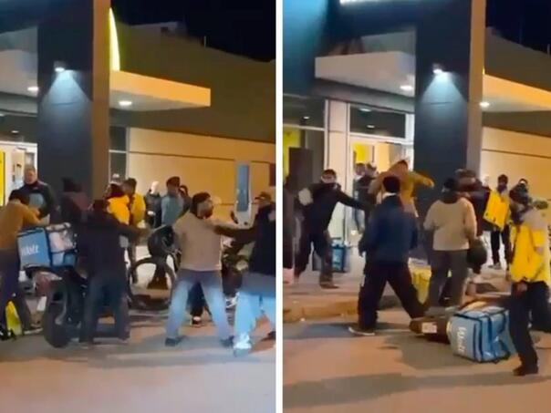 Tučnjava dostavljača u Zagrebu: Udarali se nogama, šakama pa i kacigama