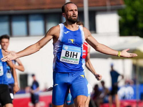 Tuka pobijedio na 800 metara za drugu pobjedu bh. tima u Mariboru