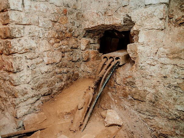 Tunel nije bio težak poduhvat, kašikama se mogao probiti metar dnevno