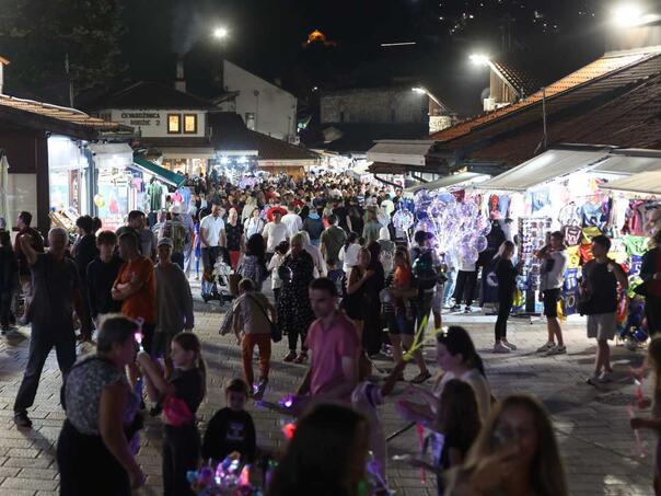 Turisti ostvarili milion noćenja u Kantonu Sarajevo