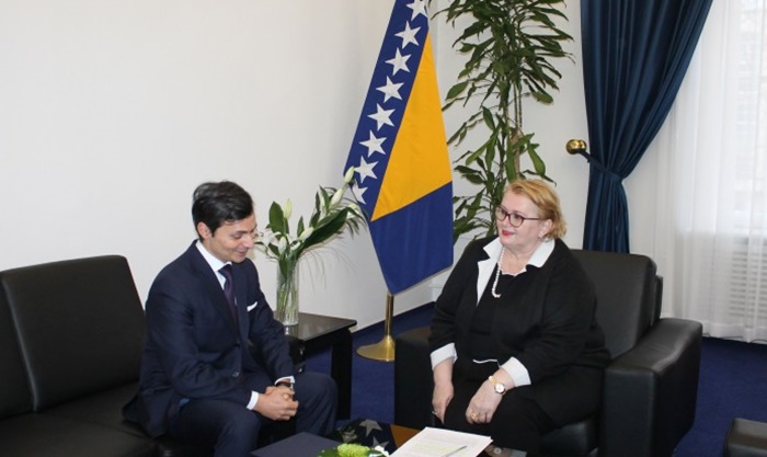 Turković - Minasi: Odnosi između BiH i Italije dobri