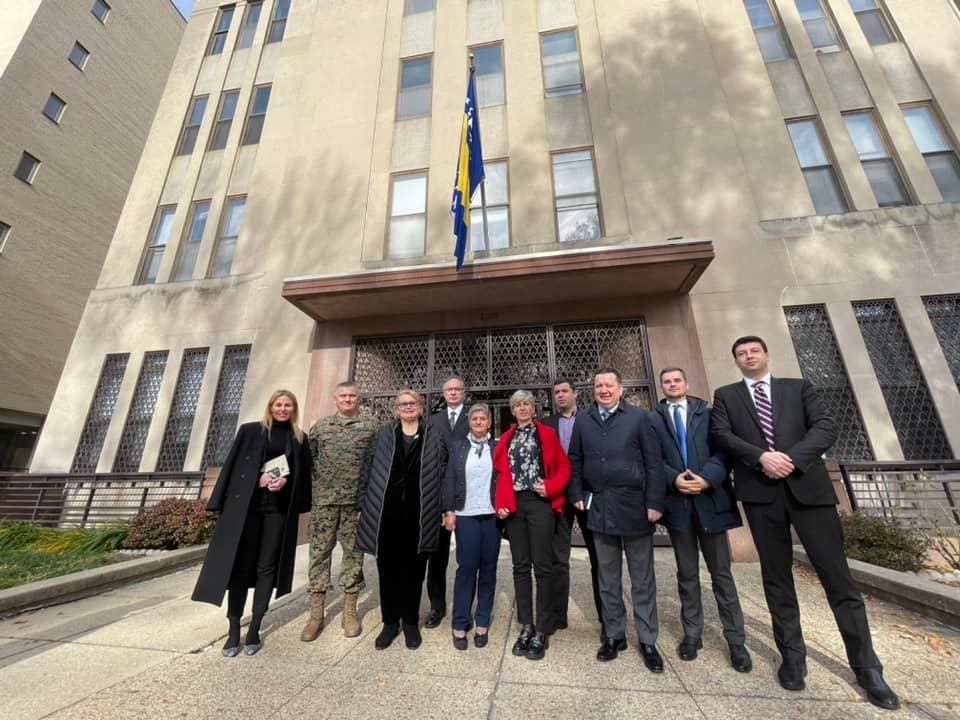 Turković posjetila Ambasadu BiH u Washingtonu