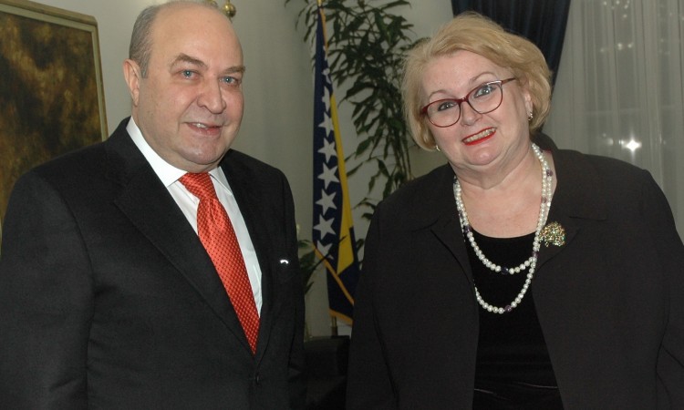 Turković primila u nastupnu posjetu ambasadora Azerbejdžana Hasanova