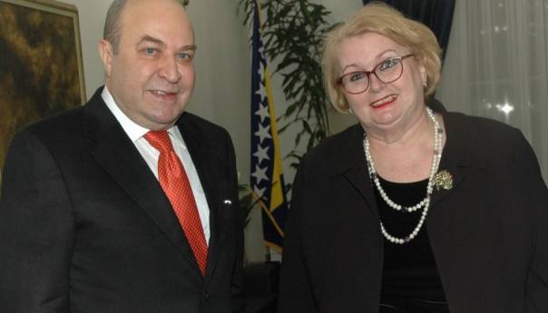 Turković primila u nastupnu posjetu ambasadora Azerbejdžana Hasanova