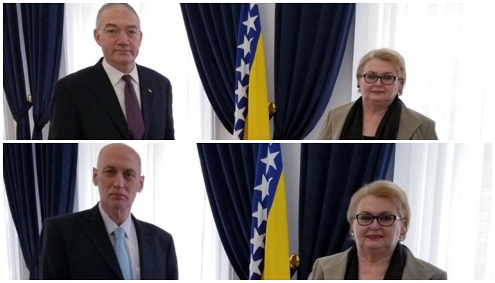 Turković primila u nastupnu posjetu ambasadore Turske i Izraela