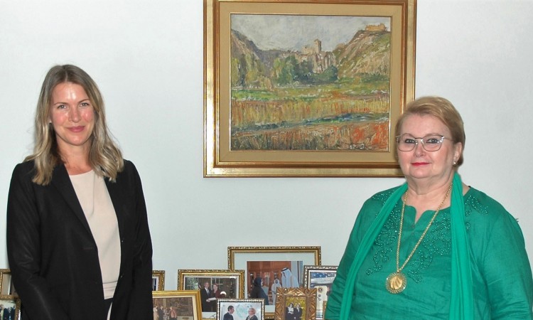 Turković primila u nastupnu posjetu ambasadoricu Kraljevine Švedske u BiH