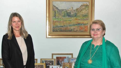 Turković primila u nastupnu posjetu ambasadoricu Kraljevine Švedske u BiH