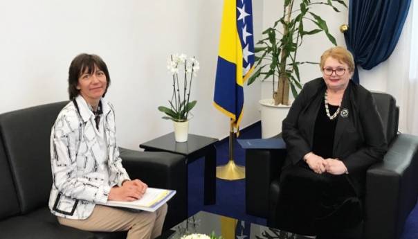 Turković primila u oproštajnu posjetu ambasadoricu Švicarske