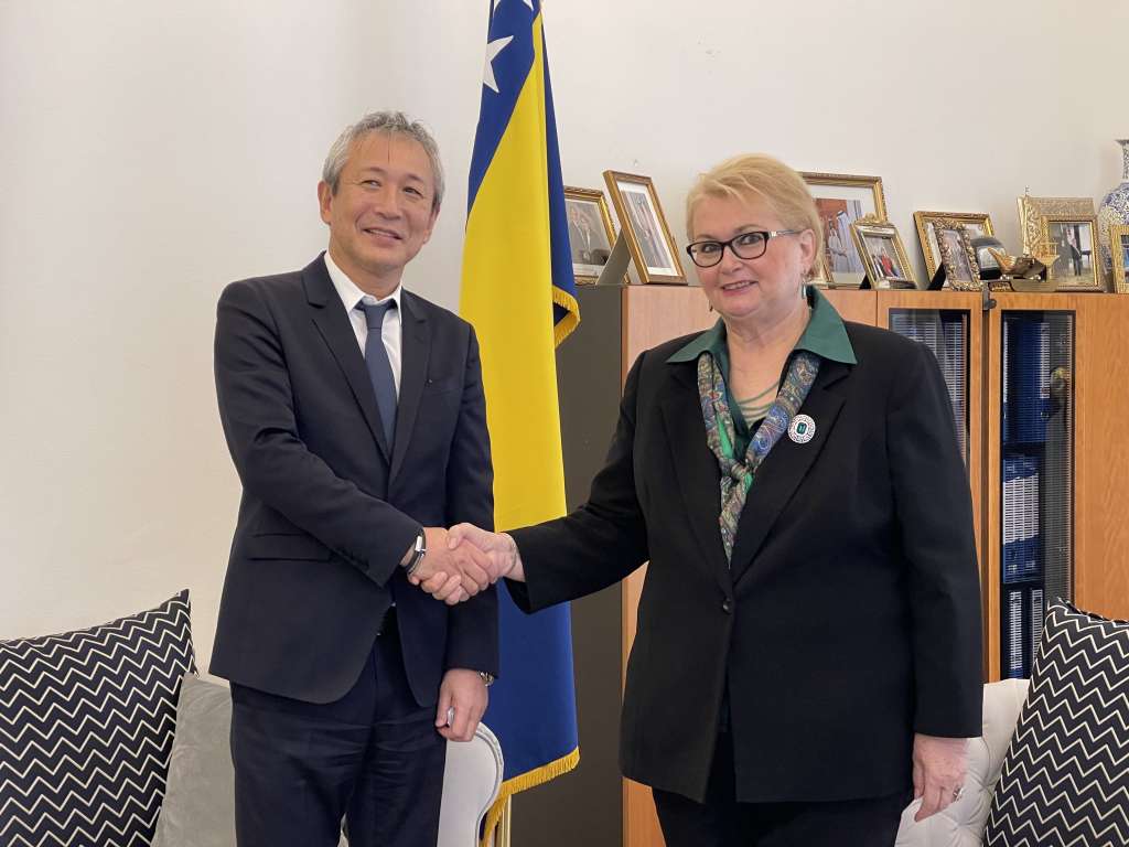 Turković primila veleposlanika Japana, razgovarano o političkoj situaciji i reformskim procesima