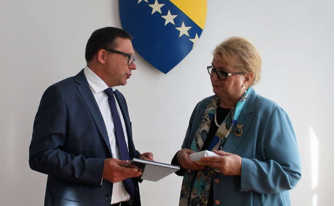 Turković razgovarala s Harmanom o zaključivanju Sporazuma o saradnji u oblasti krivičnog pravosuđa