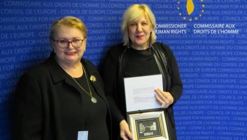 Turković razgovarala s komesarkom za ljudska prava VE Dunjom Mijatović