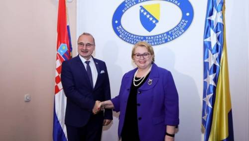 Turković razgovarala sa hrvatskim ministrom Grlićem Radmanom