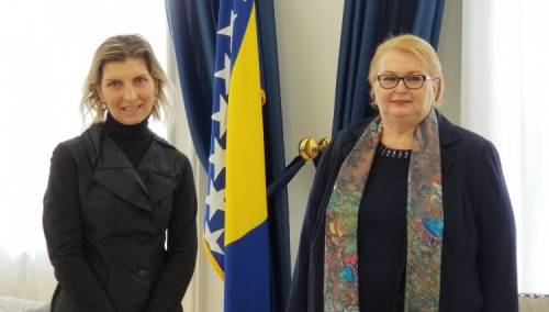 Turković razgovarala sa šeficom IOM-a o migrantskoj krizi