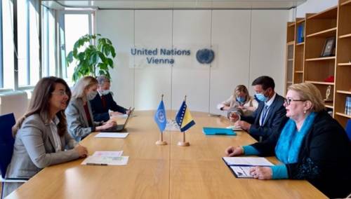 Turković s direktoricom UNODC-a: BiH je prioritet za UNODC