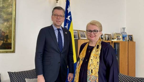 Turković s direktorom za politiku i strategiju UNFPA Arthurom Erkenom