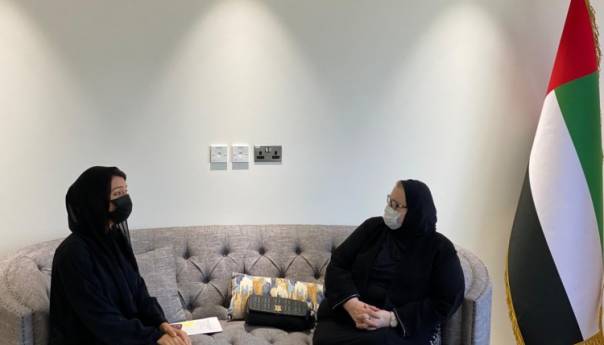 Turković s ministricom za međunarodnu saradnju i ministrom vanjskih poslova UAE